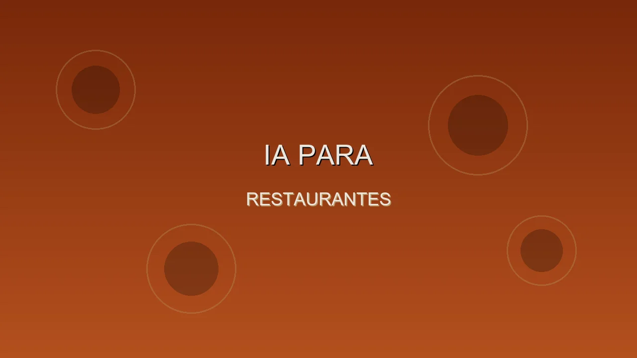 IA para Restaurantes en México - Victor IA